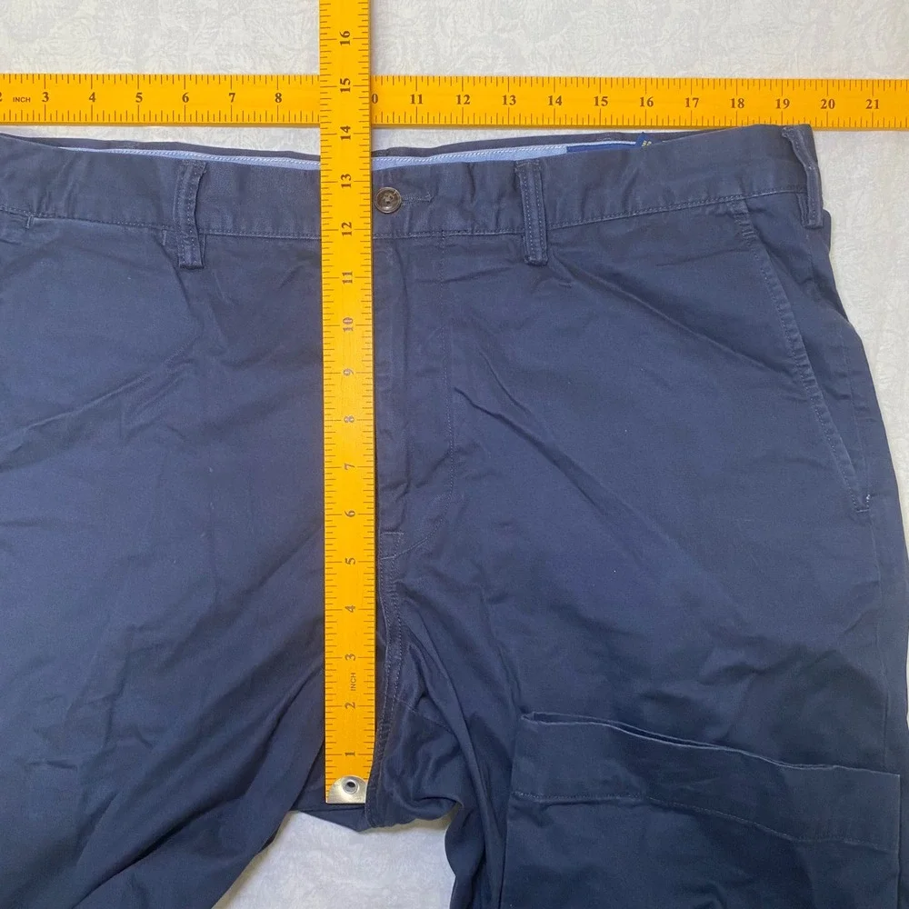 Polo Ralph Lauren The Polo Chino Mens 38 30 Navy Stretch Straight Fit Pants